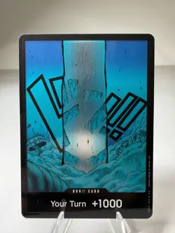 DON!! Card Knock Up Stream from the Skypiea OP-15 One Piece TCG NM - Image 1