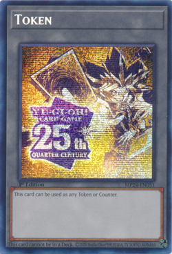 [ YUGI ] Token [051] - MP24-EN051 - Prismatic Secret Rare 1st Edition - Image 1