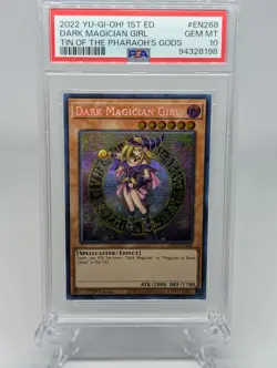 YUGIOH - Dark Magician Girl - MP22-EN268 - PSA 10 - Image 1