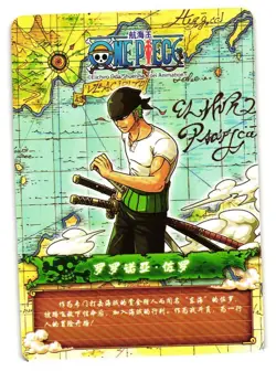 Roronoa Zoro SR NO3 SR-28 One Piece Anime TCG CCG Anime Card - Image 2