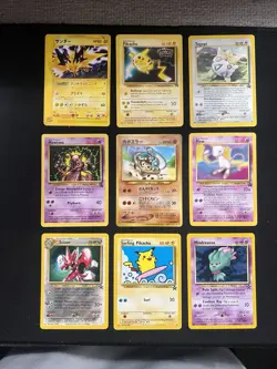 Black Star Promo Pokemon Card Collection Lot Vintage Wotc Pikachu More - Image 1