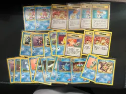 Misty Pokemon Card Collection Lot Vintage Wotc Gym Holos Water More - Image 1