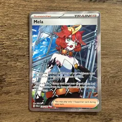 Mela Trainer 236/182 Ultra Rare Paradox Rift Pokemon Card - Image 1