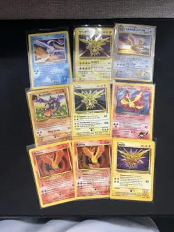 Legendary Birds Pokemon Card Collection Lot Vintage Wotc Holos Promos More - Image 1