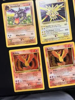 Legendary Birds Pokemon Card Collection Lot Vintage Wotc Holos Promos More - Image 2