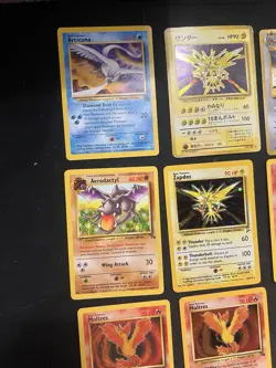 Legendary Birds Pokemon Card Collection Lot Vintage Wotc Holos Promos More - Image 5