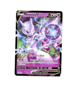 Pokemon GO MEWTWO V 030/078 Holofoil Ultra Rare Card MINT-NM - Image 1