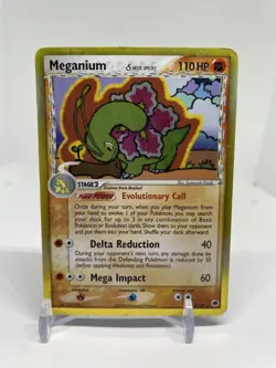 Meganium (Delta Species) - 4/101 - Pokemon Dragon Frontiers Holo Card HP - Image 1