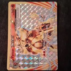 Pokemon Pyroar BREAK Holo 24/114 XY Steam Siege 160 HP 2016 Card - Image 1