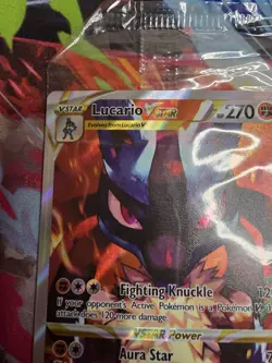 Lucario VSTAR SWSH291 SWSH: Sword & Shield Promo SEALED Cards Holo - Image 2