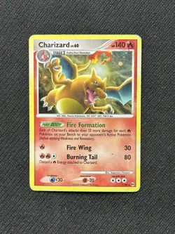 Charizard 1/99 Platinum Arceus Holo Rare Pokemon Card - Image 1