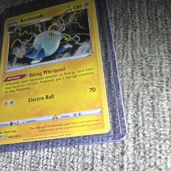 Pokemon Arctozolt 066/189 Darkness Ablaze Stage 1 130 HP Rare Holo TCG Card - Image 2