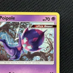 Pokemon Unified Minds Non Holo Poipole Card #102/236 NM - Image 3