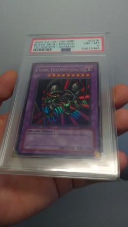 2002 YuGiOh B. Skull Dragon MRD 1. Auflage Ultra Rare Drache PSA 8 Metal Raiders - Image 2