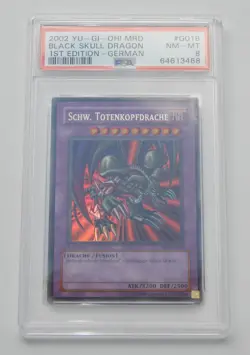 2002 YuGiOh B. Skull Dragon MRD 1. Auflage Ultra Rare Drache PSA 8 Metal Raiders - Image 5