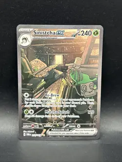 Sinistcha ex 210/167 SIR Sv06: Twilight Masquerade Pokemon Card TCG - Image 1