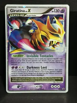 Pokemon Giratina LV.X DP38 Promo holo MP Card - Image 1