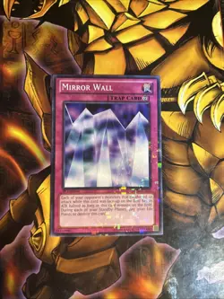 Yugioh Mirror Wall BP02-EN172 1st Edition Mosaic Rare Holo Foil Near Mint - Image 1