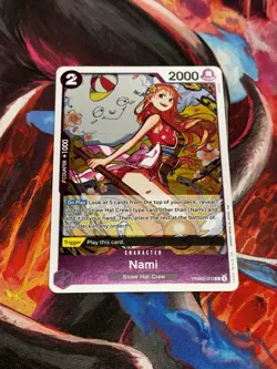 Nami PRB02-012 R Premium Booster -The Best- Vol. 2 Foil One Piece Card - Image 1