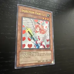Injection Fairy Lily Secret Rare Yu-Gi-Oh Card Mint Condition Pack Fresh - Image 2