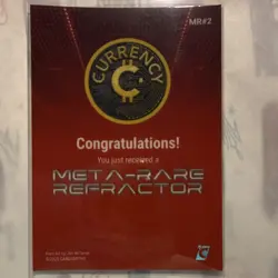 CARDSMITHS Currency CCG Snake Meta-Rare Refractor MR#2 2025 Card Jon McTavish - Image 2