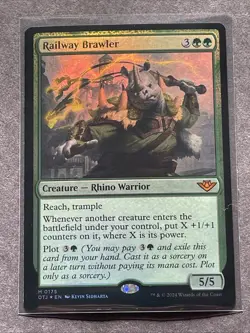 Railway Brawler Outlaws of Thunder Junction Foil - Image 1