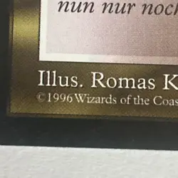 MtG Squandered Resources / GERMAN: Visions 1996 LP ACTUAL PHOTOS! - Image 4