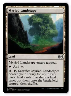 Myriad Landscape 289 Commander: Duskmourn: House of Horror NM - Image 1