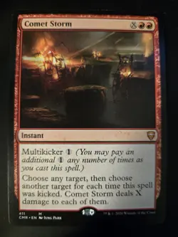 Comet Storm NM Commander Legends MTG FREE SHIPPING - Image 1