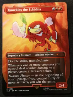 Knuckles The Echidna - SLD - NM - EN - 2082 - Image 1