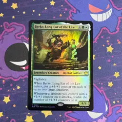 Byrke, Long Ear of the Law [BLB - 380] - NM [Foil] TCG MTG - Image 1