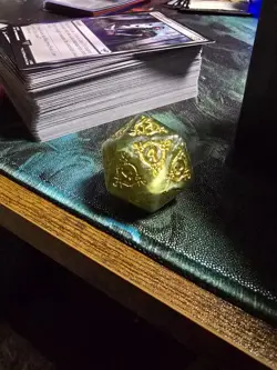 MTG LOTR: Battle for Middle Earth Bundle Oversized Spindown D20 Dice - NEW - Image 2