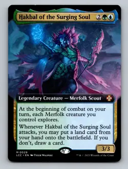 Hakbal of the Surging Soul (Extended Art) M Commander: The Lost Caverns of Ixala - Image 1