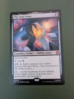 Magic the Gathering the Soul Stone, Marvel's Spider-Man, Regular Mythic - Image 1