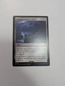 MTG - Mariposa Military Base - Fallout (PIP) NM/M Condition - Image 1