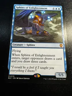 Sphinx of Enlightenment Regular Commander: Bloomburrow MTG - Image 1