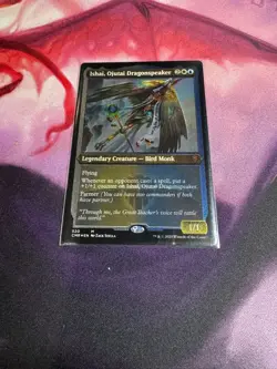 Ishai, Ojutai Dragonspeaker (Foil Etched) - Commander Legends MTG NM - Image 1