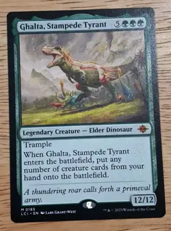 Ghalta, Stampede Tyrant - The Lost Caverns of Ixalan (LCI) - EN - M 0185 - Image 1