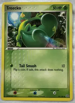 Pokemon TCG Treecko 70/106 EX Emerald NM - Image 1