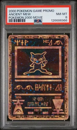 2000 Pokemon Game Promo Ancient Mew Pokemon 2000 Movie PSA 8 - Image 1