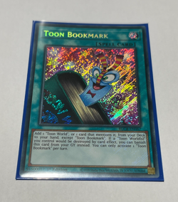 Toon Bookmark - BLCR-EN067 - Secret Rare - 1st Edition - YuGiOh - Image 1