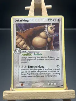 Pokemon Karte Letarking Holo 2007 EX Power Keepers Deutsch 13/108 - - Image 1