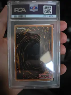 2024 YU-GI-OH! RA03-QUARTER CENTURY BONANZA 1ST ED RED-EYES BLACK DRAGON PSA 8 - Image 2