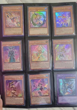 HUGE! Dark Magician Girl Binder Lot Yu-Gi-Oh Cards! NEAR MINT!! FREE SHIPPING - Image 1