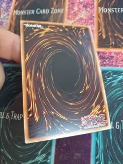 Yugioh Number 13: Embodiment of Crime PGLD-EN023 Gold Secret Rare 1st Edition NM - Image 4