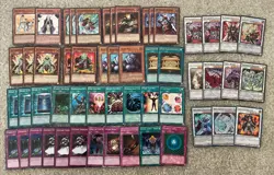 Complete X-Saber Edison Yugioh Deck with Extra, Staples - Image 1
