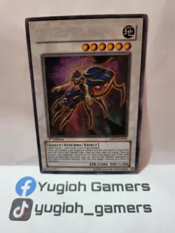 Yu-Gi-Oh Underground Arachnid ABPF 1st Edition Secret Light Played - Image 1