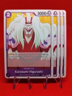 [x4] Kurozumi Higurashi | OP01-100 | Playset | LP | ENGLISH | OP TCG | ONE PIECE - Image 1