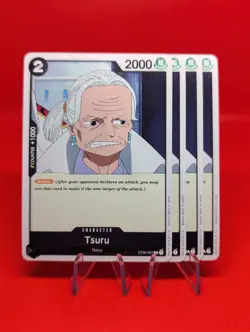 [x4] Tsuru | ST06-007 | Playset | LP | ENGLISH | OP TCG | ONE PIECE - Image 1