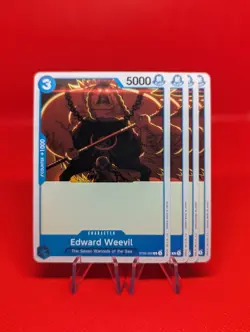 [x4] Edward Weevil | ST03-002 | Playset | LP | ENGLISH | OP TCG | ONE PIECE - Image 1